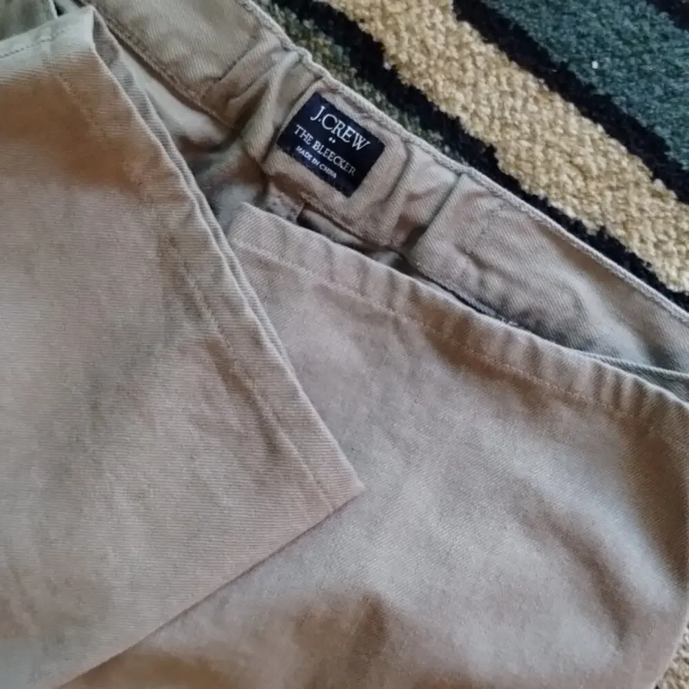J. Crew The Bleeker Men's Athletic Fit Jean Pants Light Brown / Tan 32 x 40